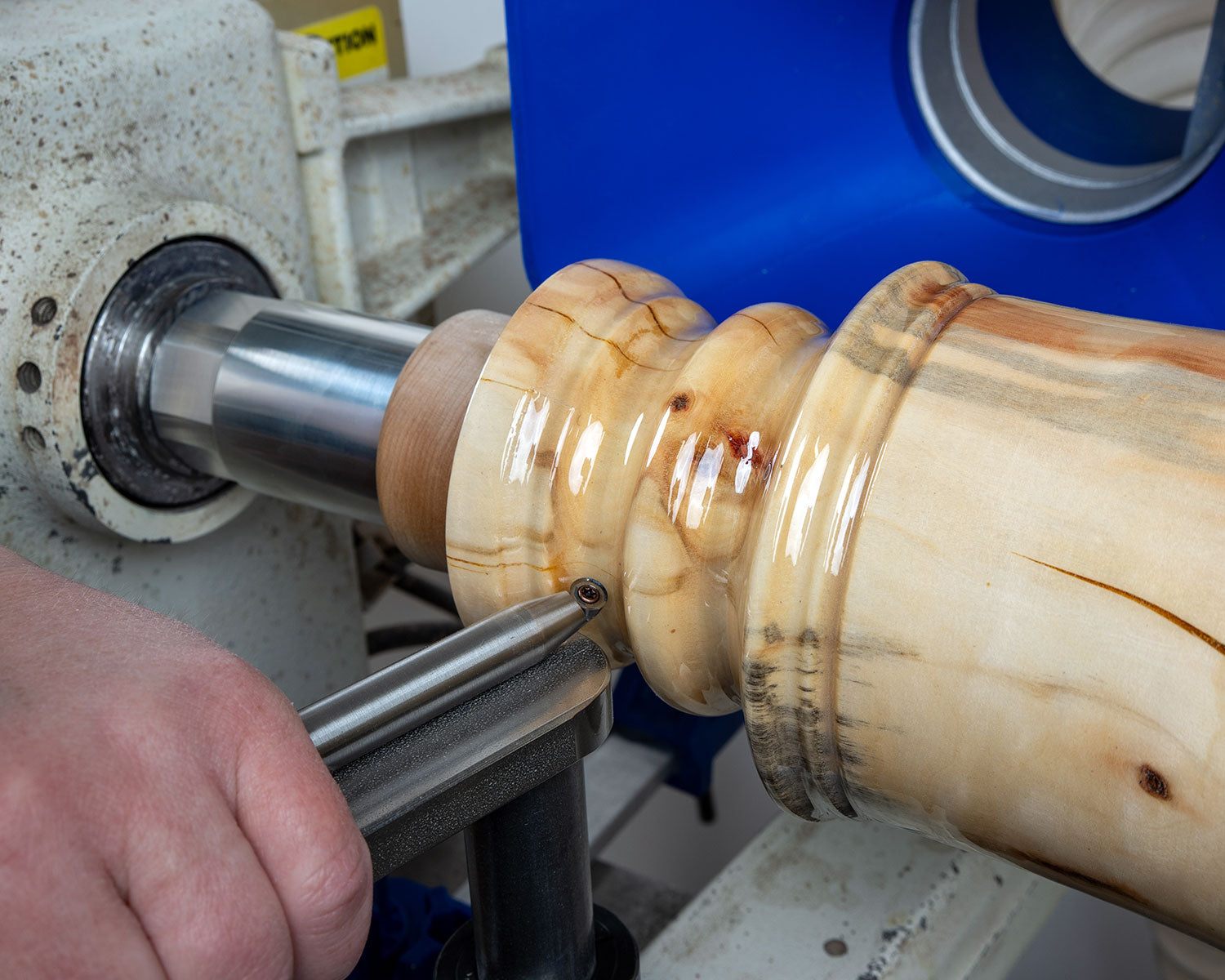Simple Shear Cutting Finisher MINI for Wood or Acrylic Turning, Unhandled (12" Long SSCF Mini)