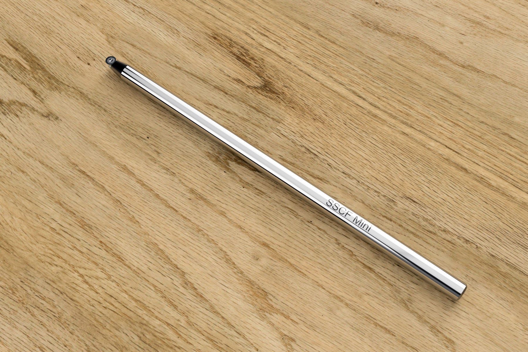 Simple Shear Cutting Finisher MINI for Wood or Acrylic Turning, Unhandled (12" Long SSCF Mini)