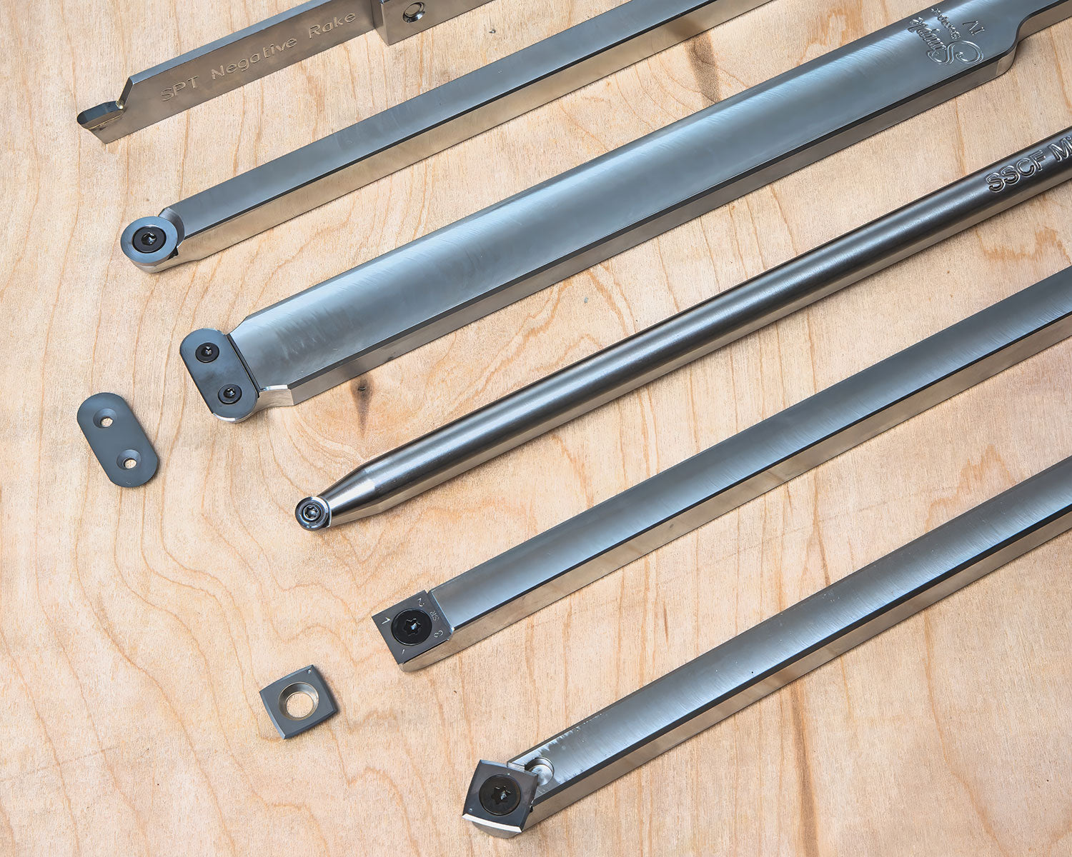 New! Turning Tool Package for Wood and Acrylic Turning, Full Size Tools with 1 Handle